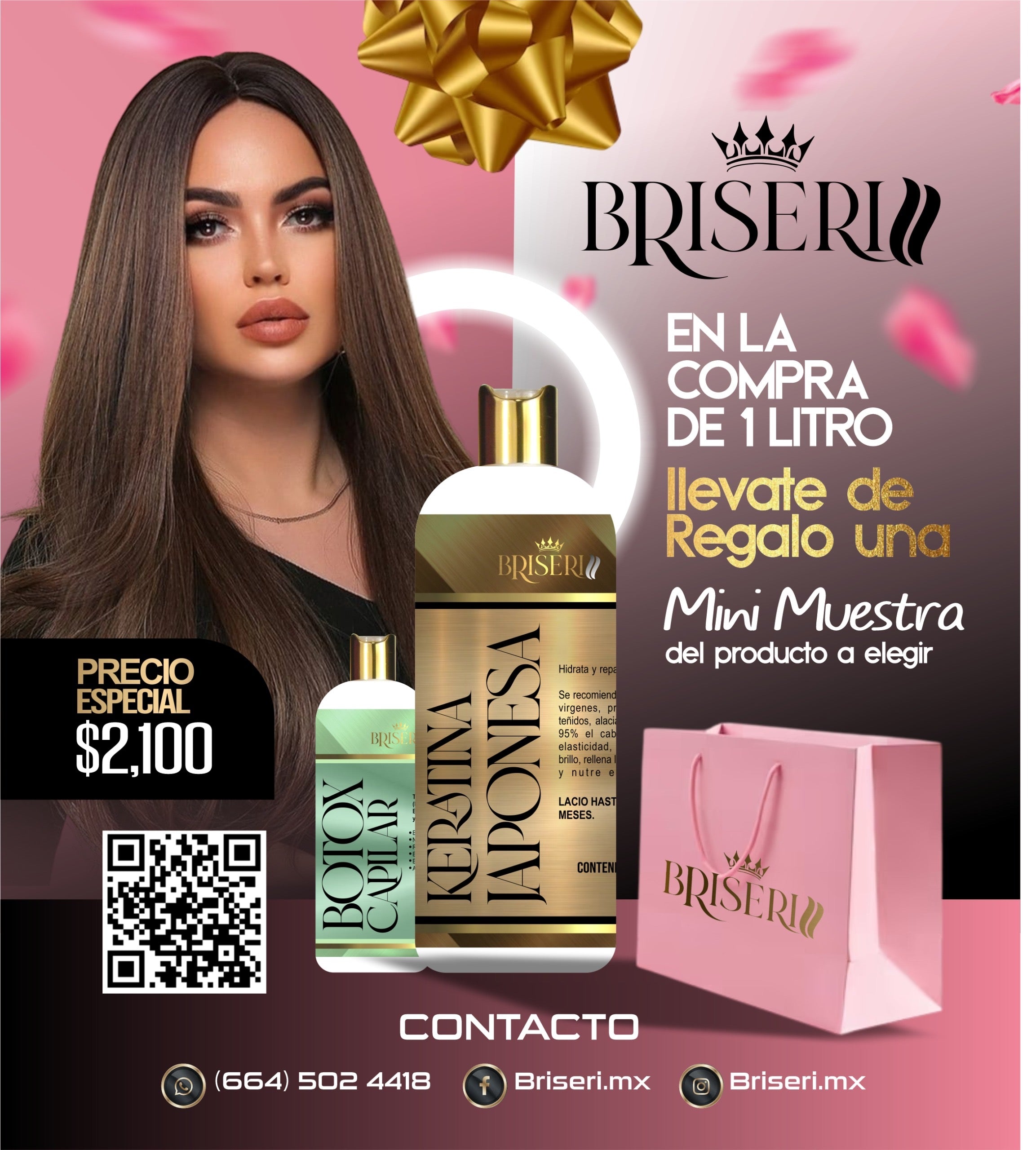 Keratina japonesa + mini Botox