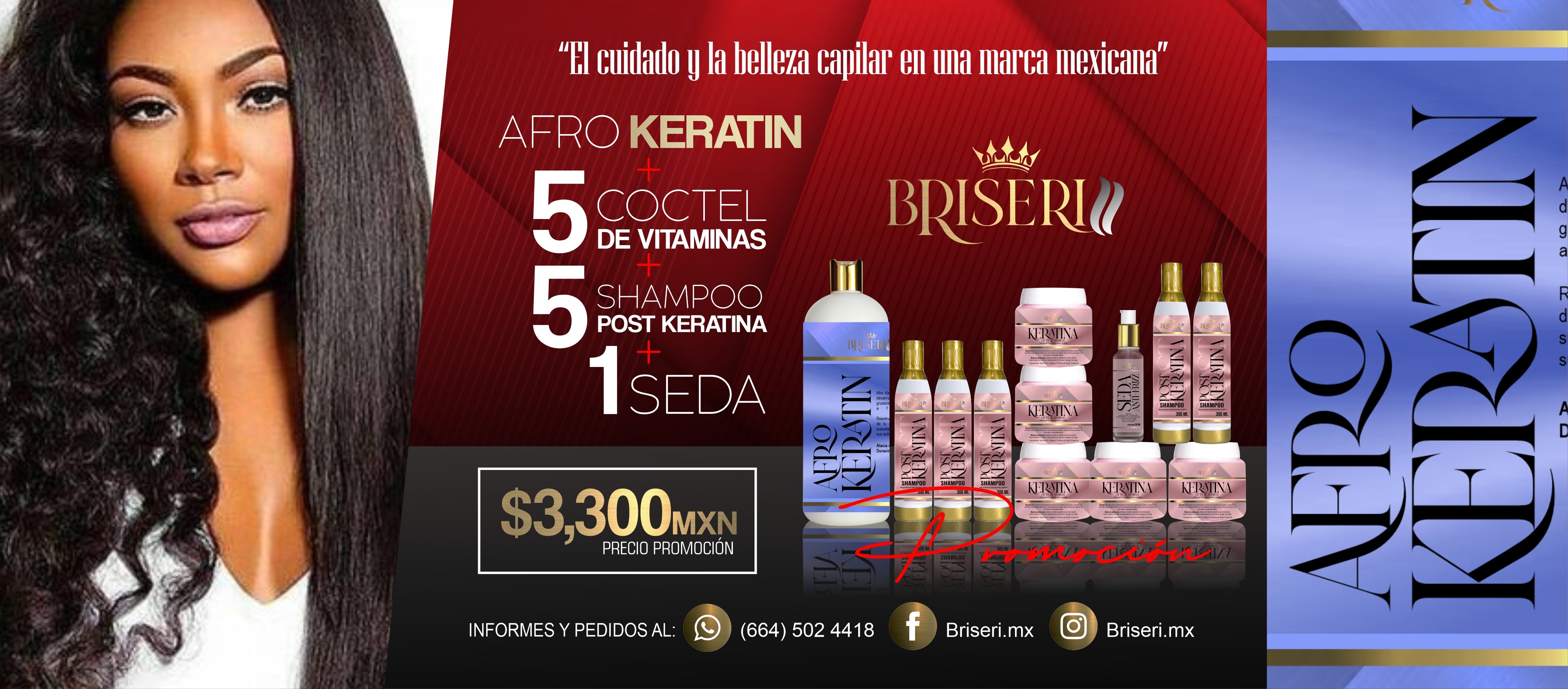 Pack Afro keratin