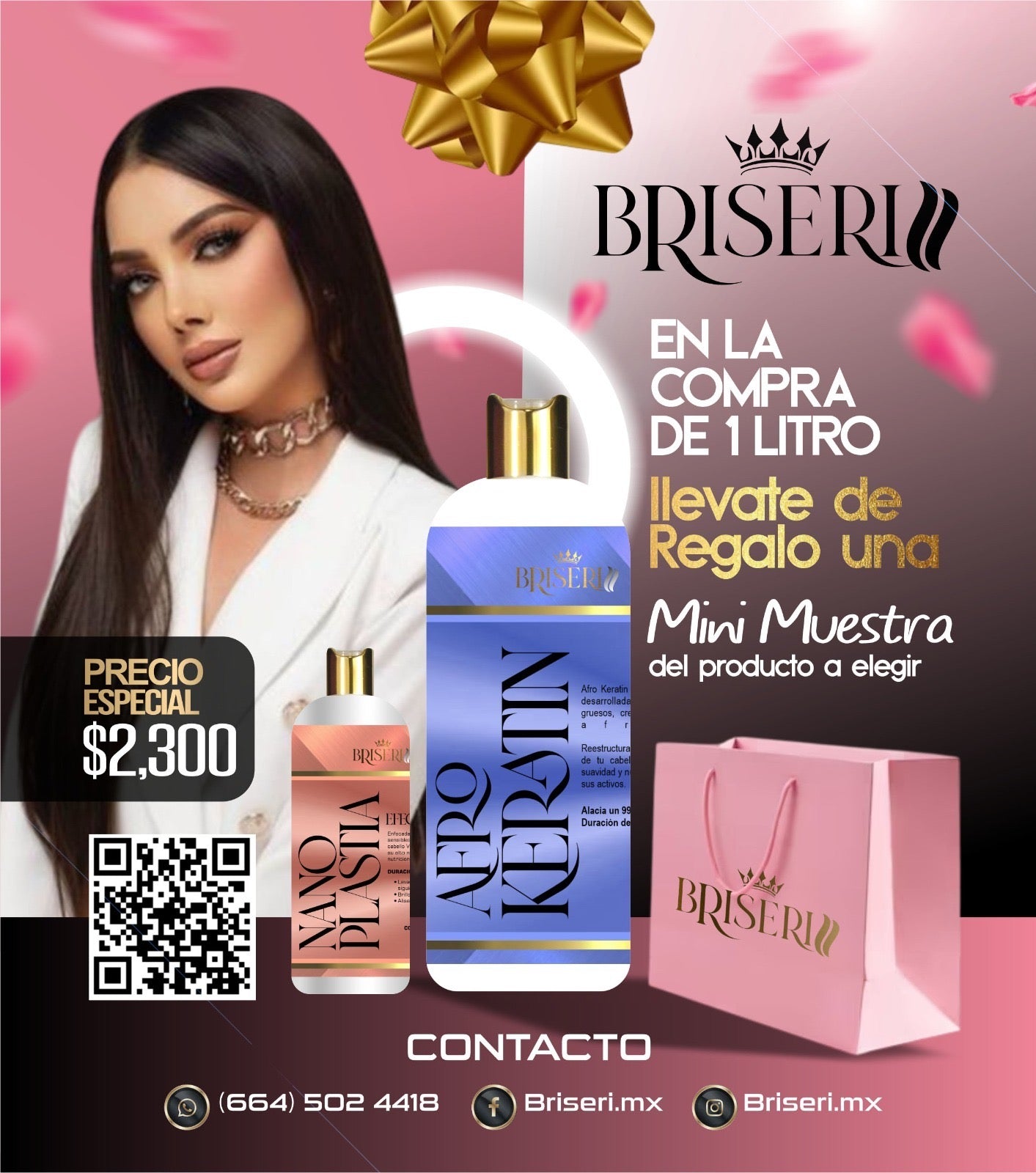 Afro keratin + mini nanoplastia