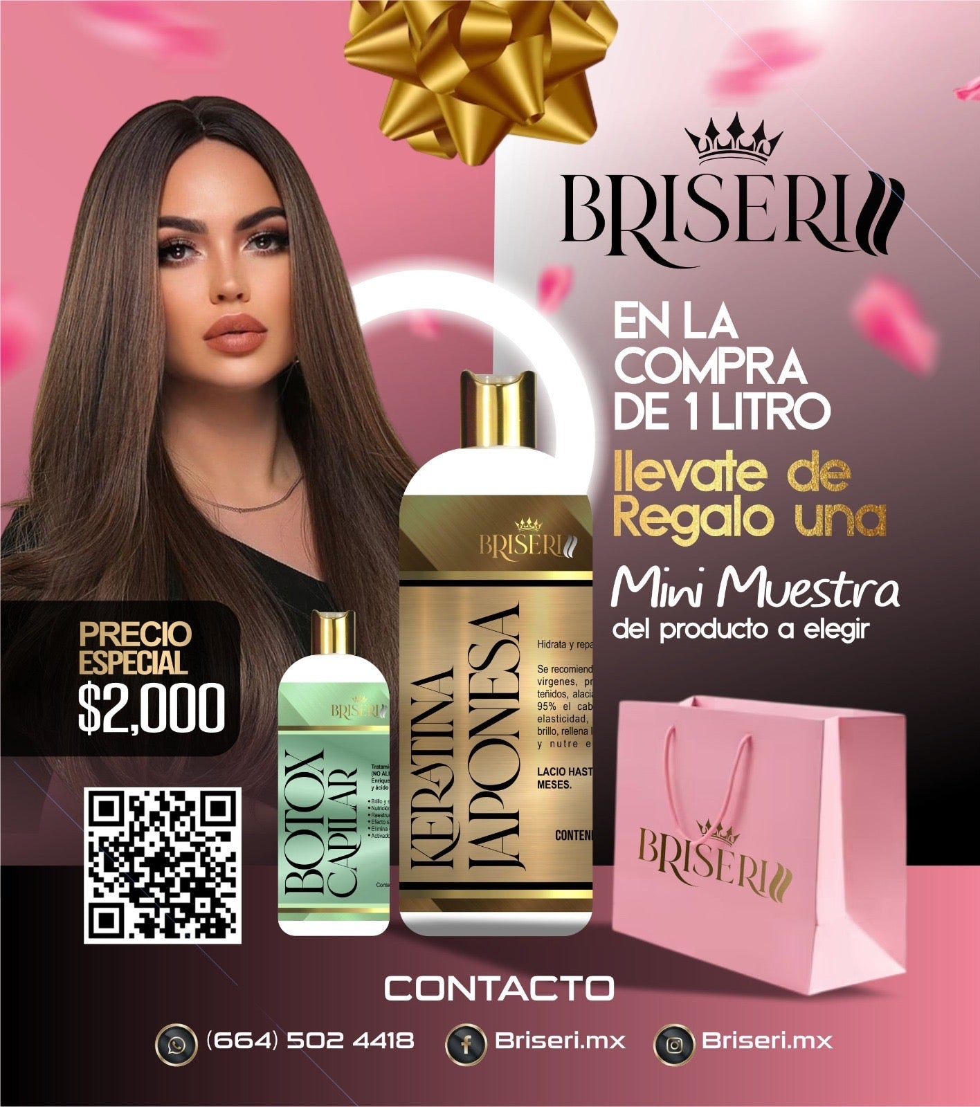 Keratina japonesa + mini Botox