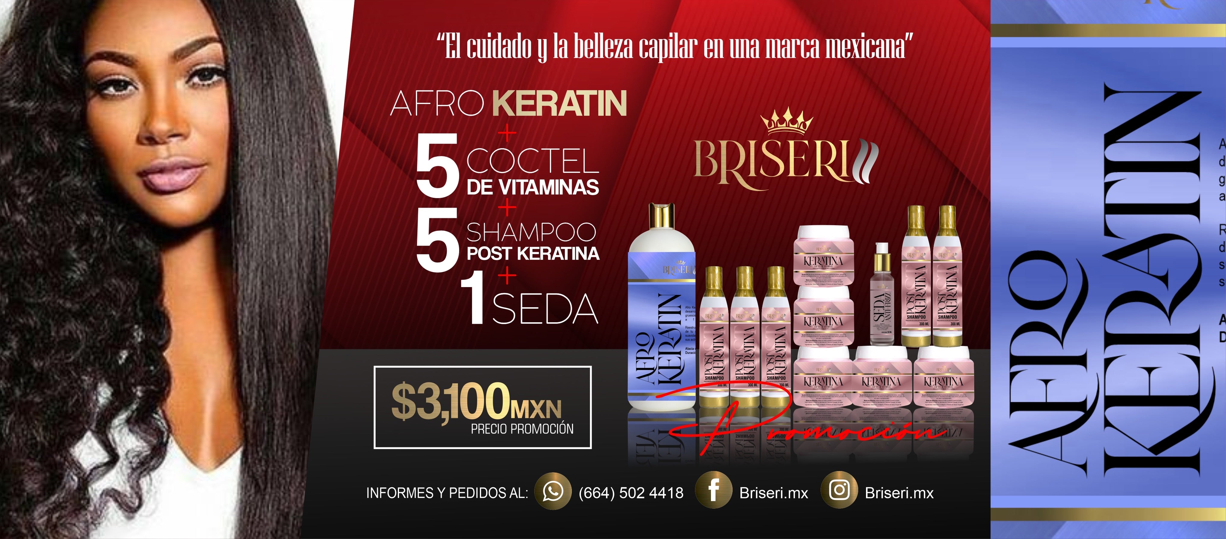 Pack Afro keratin