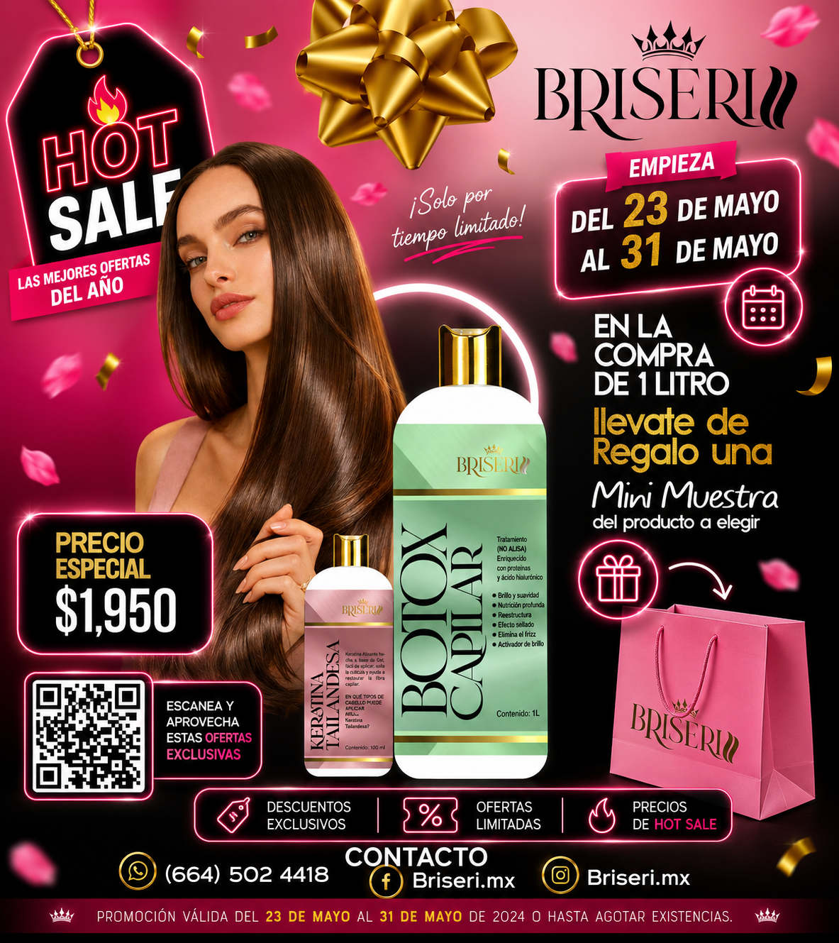 Botox capilar + mini tailandesa
